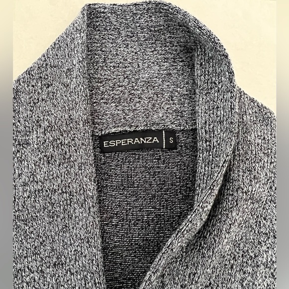 Dark Gray Esperanza Cardigan - Picture 3 of 3